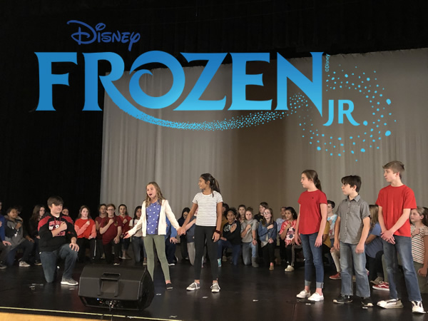 Cast of Disney's Frozen