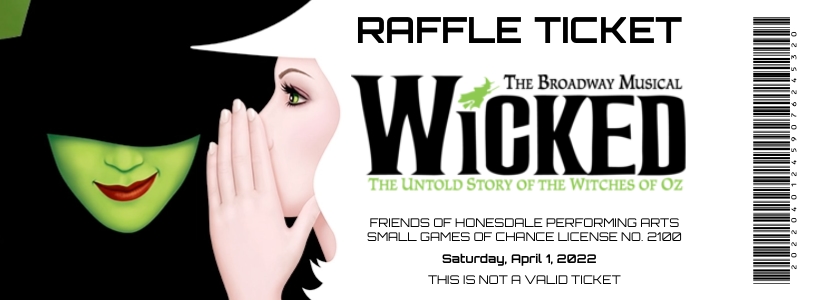 Wicked on Broadway Raffle Contest